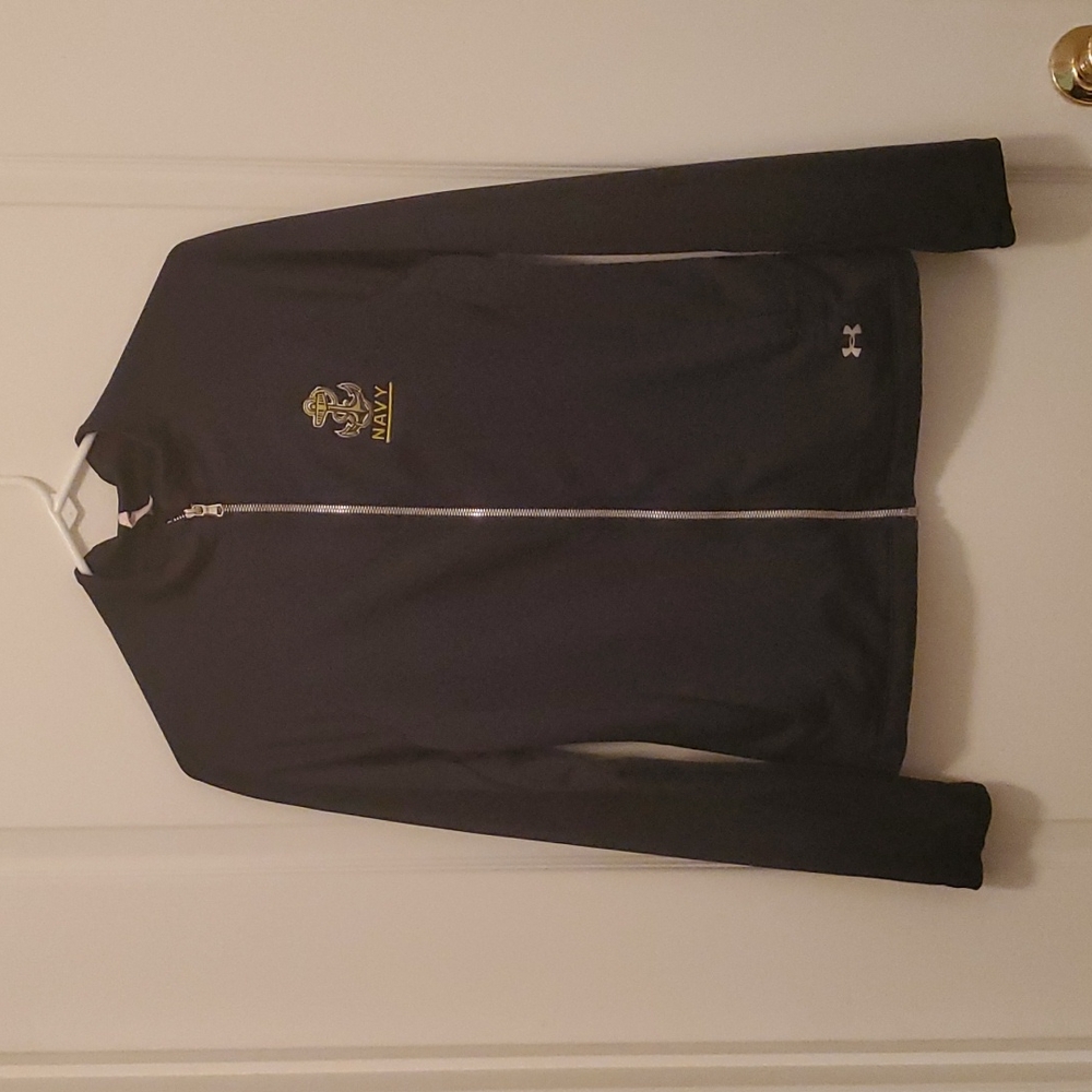 Womens Under Armour "Navy" Lightweight Jacket....Med...Dark Blue